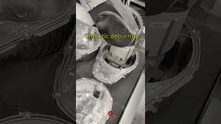 Can robots replace manual labor for deburring aluminum castings?  #foundry #aluminumcasting