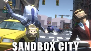 Let's Play Sandbox City Cars, Zombies, Ragdolls! Slice [PC Gameplay] screenshot 4