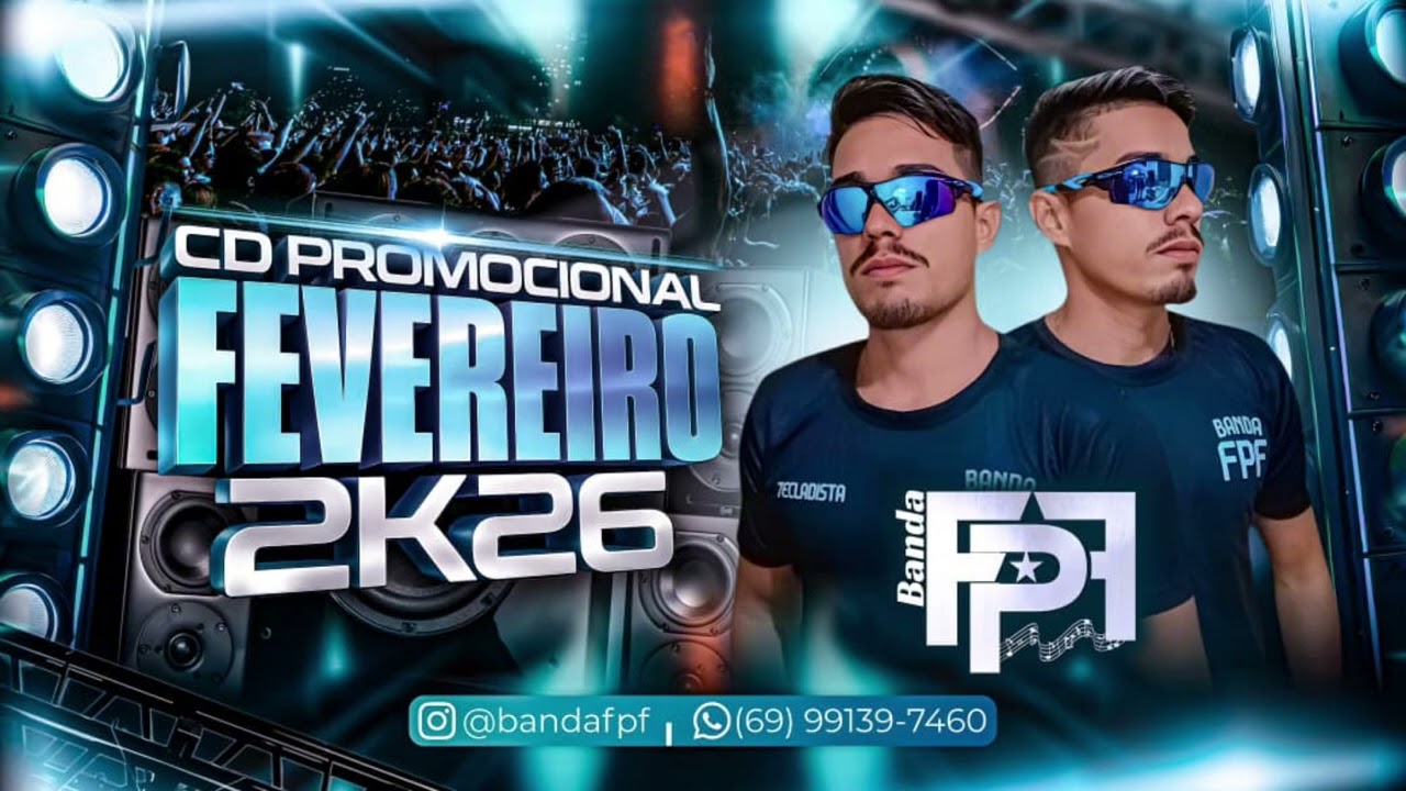 Cd promocional fevereiro 2026 ( banda FPF)