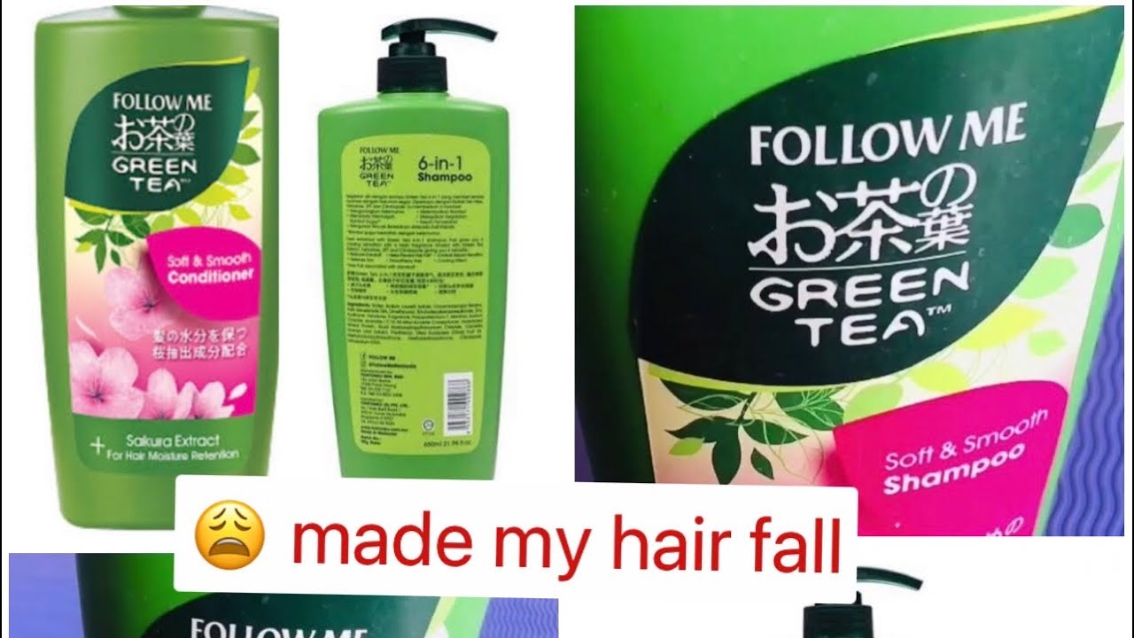 Follow me green tea shampoo review Price Green tea shampoo Sakura