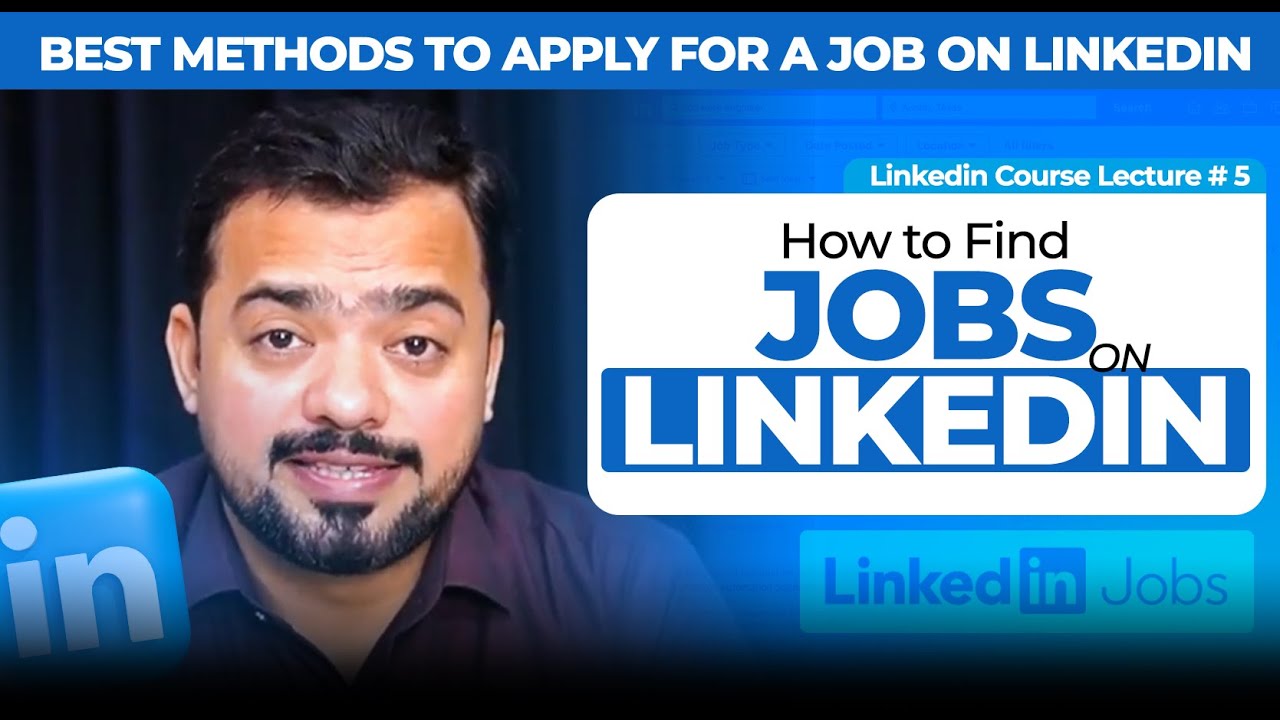 How to find jobs on LinkedIn | Best Methods to apply for Jobs on ...