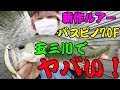 新作ルアーのバスピノ70Fを五三川でなげてみたらまさかの展開に・・・【ジャッカル】【2022年新製品】