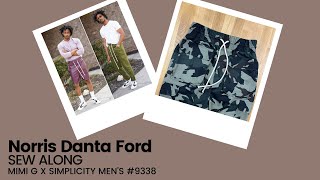 MIMI G X SIMPLICITY MEN'S PATTERN 9338