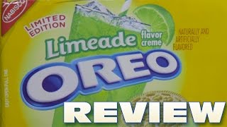 Limeade Oreo Cookie Review - Oreo Oration
