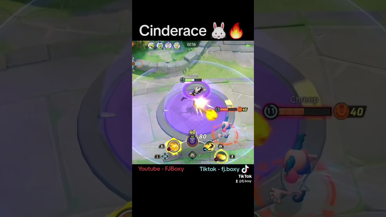 Cinderace 1v2 (Pokemon Unite) 