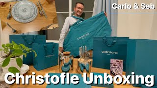 Christofle Unboxing Ready For Christmas Eve Dinner Carloseb