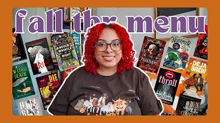 what i’m reading this fall 🍂📚 | my seasonal tbr menu