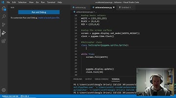 Making a Game with PyGame Sprites - Airborne Part 1