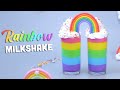 RAINBOW Milkshake Recipe | Transform Cake 2020 | TikTok Cake #2