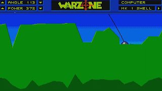 ATARI ST WARZONE ~ ARTILLERY WAR ZONE WAR ZONE OTHER GAME WITH THE SAME NAME By Digital Dimension