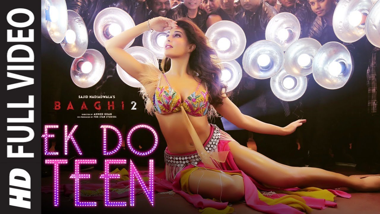 ⁣Full Video: Ek Do Teen Film Version | Baaghi 2 | Jacqueline F |Tiger S | Disha P| Ahmed K | Sajid N