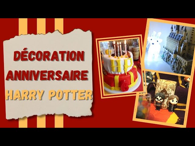 Anniversaire Harry Potter - 13 idées de décoration 