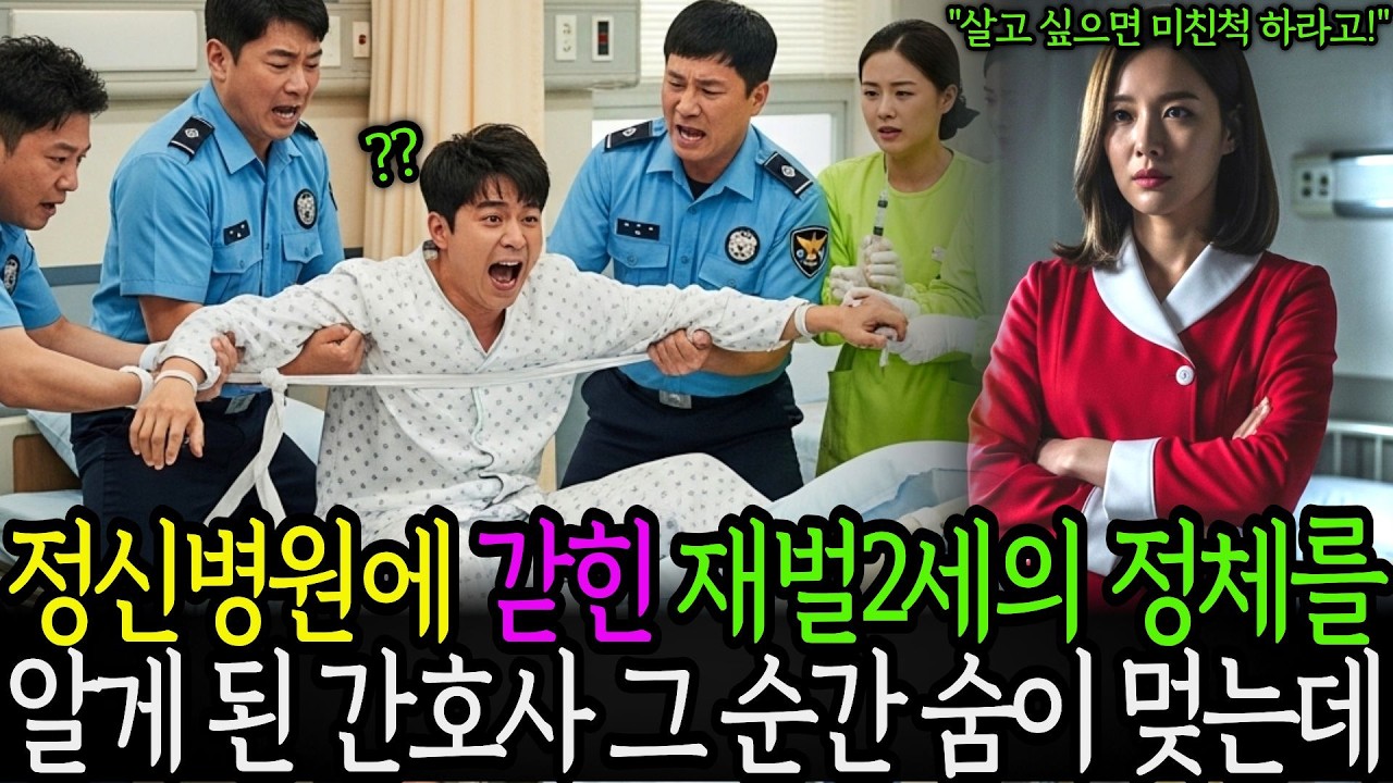 정신병원에 갇힌 재벌 2세의 정체를 알게 된 간호사 그 순간 숨이 멎는데...