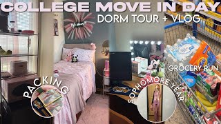 Information COLLEGE MOVE IN DAY + DORM TOUR 2026🎀 | Packing, Decorating, Grocery Run, 3 hour drive… News