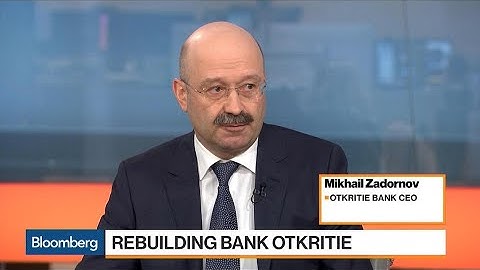 Otkritie Bank CEO Sees Full Rebuilding Strategy by April or May