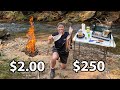 CHEAP vs EXPENSIVE  Catch Clean and Cook FISHING CHALLENGE!!