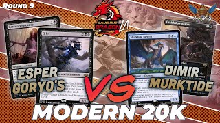 Esper Goryos vs Dimir Murktide | MTG Modern | MXP Los Angeles Modern 20k | Round 9