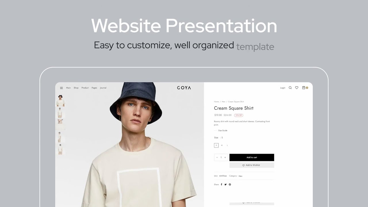 Digital website promo | After effect template