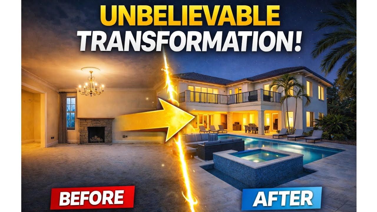 Full House Before & After Transformation | Complete Home Renovation ...