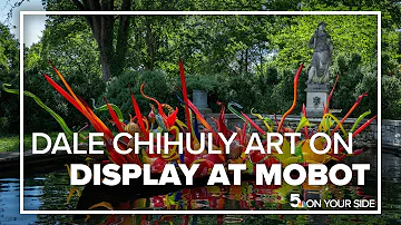 Dale Chihuly blown glass exhibit returns to Missouri Botanical Garden