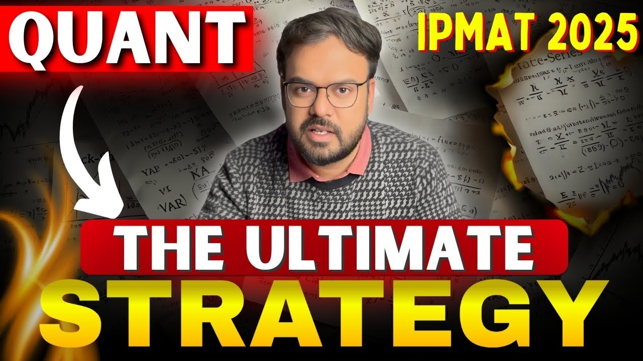 How to clear QUANTS Cut-off if you're starting now? | IPMAT preparation ...