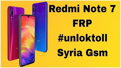 Xiaomi Redmi Note 7 Disable Micloud One Click By UnlockTool Factory Not Relock