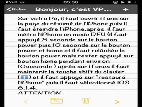 Vidéo: Comment Installer IOS 7 Sur IPhone