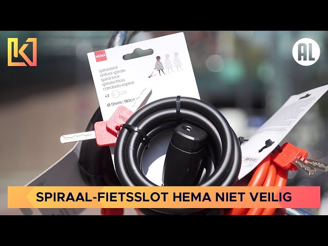 HEMA stopt verkoop van spiraal-fietsslot na onderzoek Kassa -
