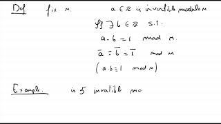 5- Modular Addition and Multiplication