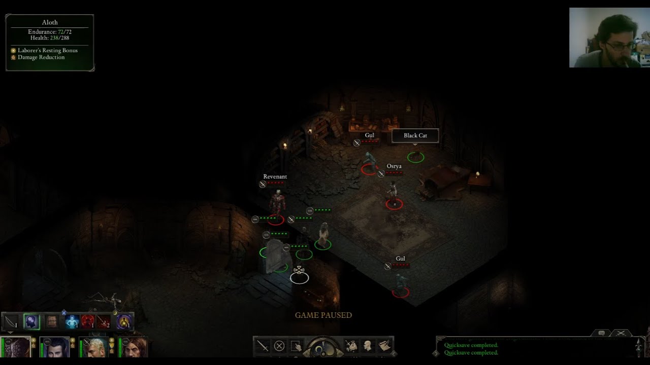 Pillars Of Eternity - Raedric's Hold Dungeons / Killing Osrya