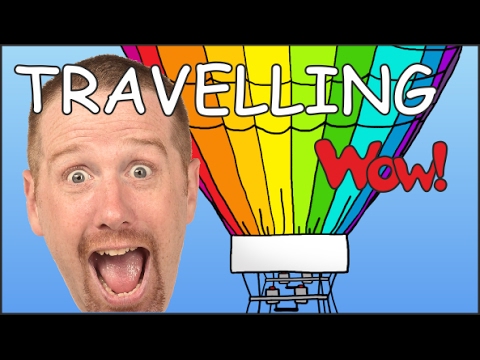Travelling for Kids | English Stories for Children | Steve and Maggie traveling on Wow English TV
