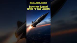 DRDO Major Breakthrough Hypersonic Missile Technology | #hypersonicmissile #drdo #scramjet #news