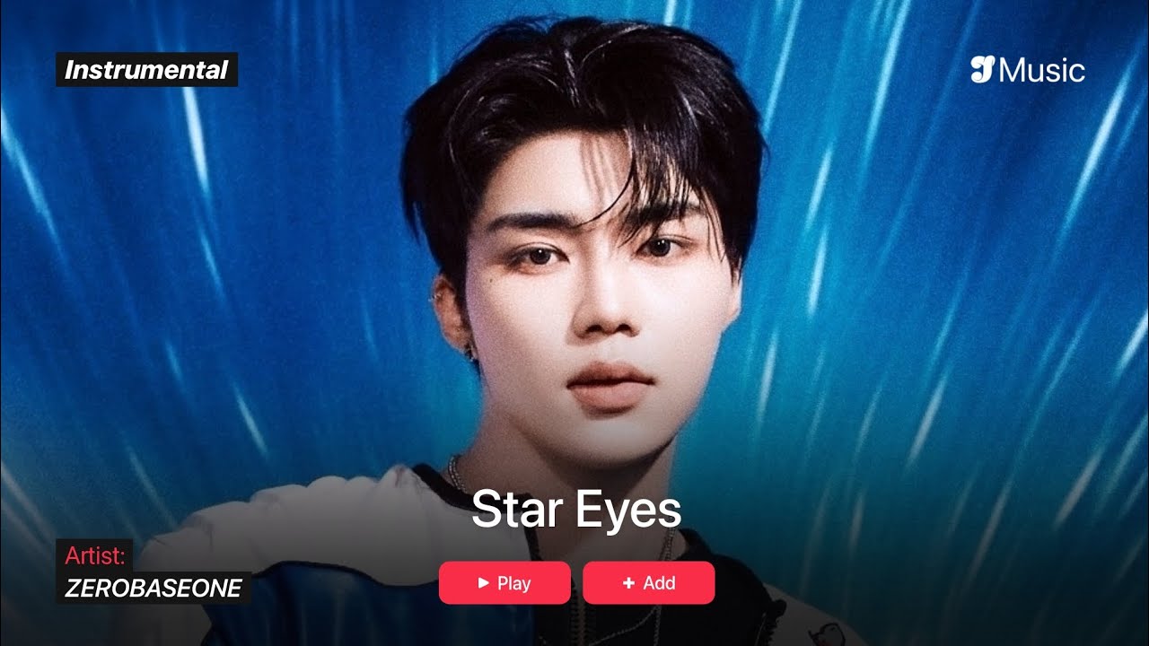 ZEROBASEONE – Star Eyes | Instrumental