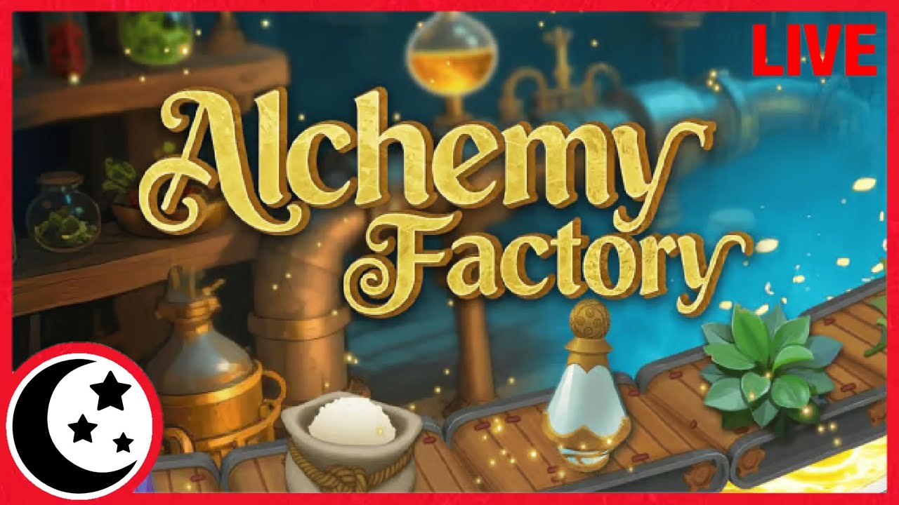 自動化工場×店舗経営の錬金術お薬屋さん始めます #1 【Alchemy Factory : アルケミーファクトリー PC 実況 攻略】