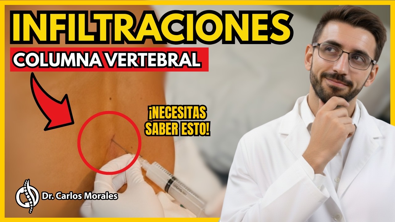 🦴 Dolor de Espalda: Qué Son las Infiltraciones en la Columna Lumbar y Para Qué Sirven