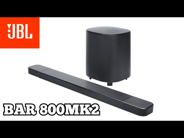 JBL BAR 800MK2 7.1 Channel Dolby Atmos Soundbar (2025) - YouTube