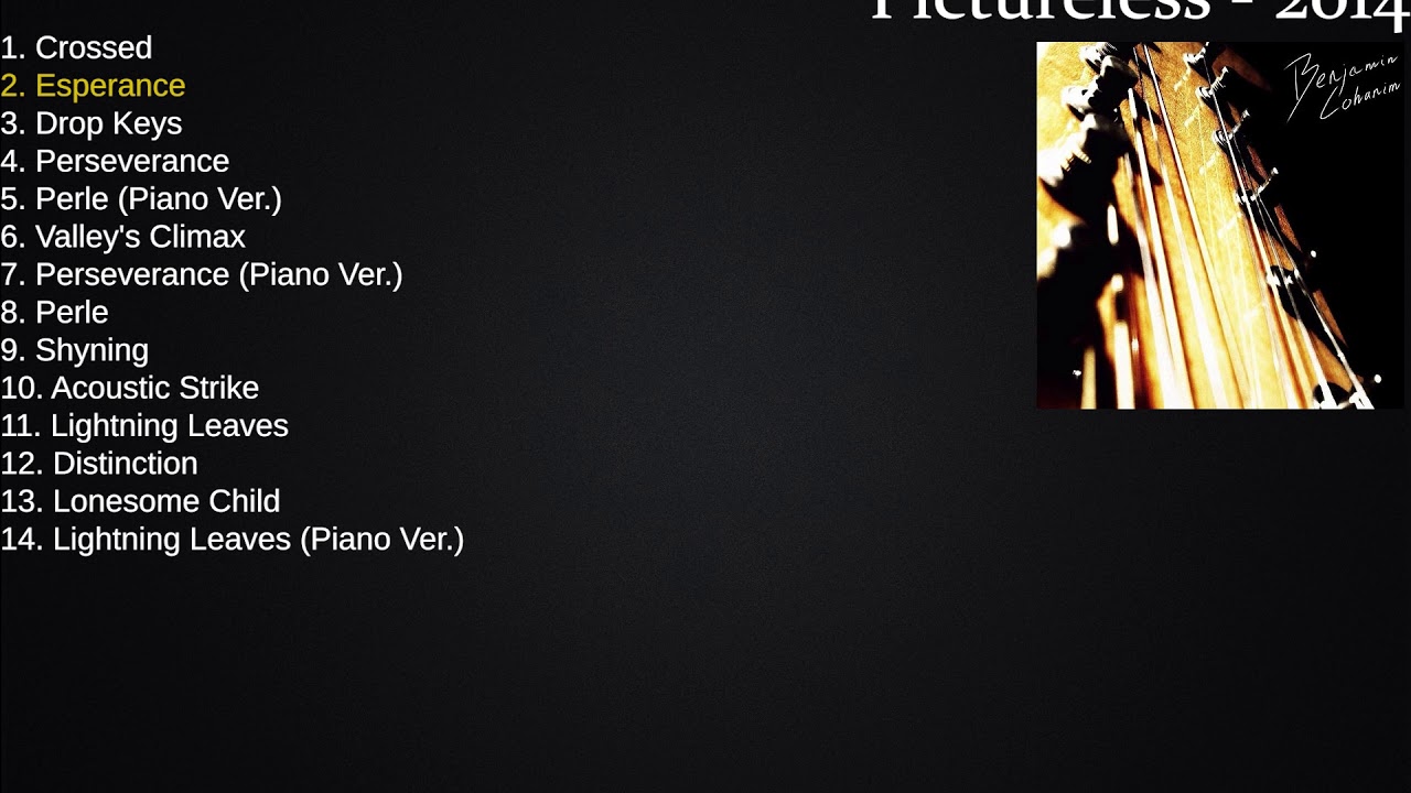 BENJAMIN COHANIM - PICTURELESS [FULL ALBUM HD]