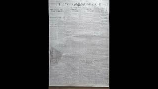 Korean War Headline News (Aug. 10, 1950) / The York Dispatch