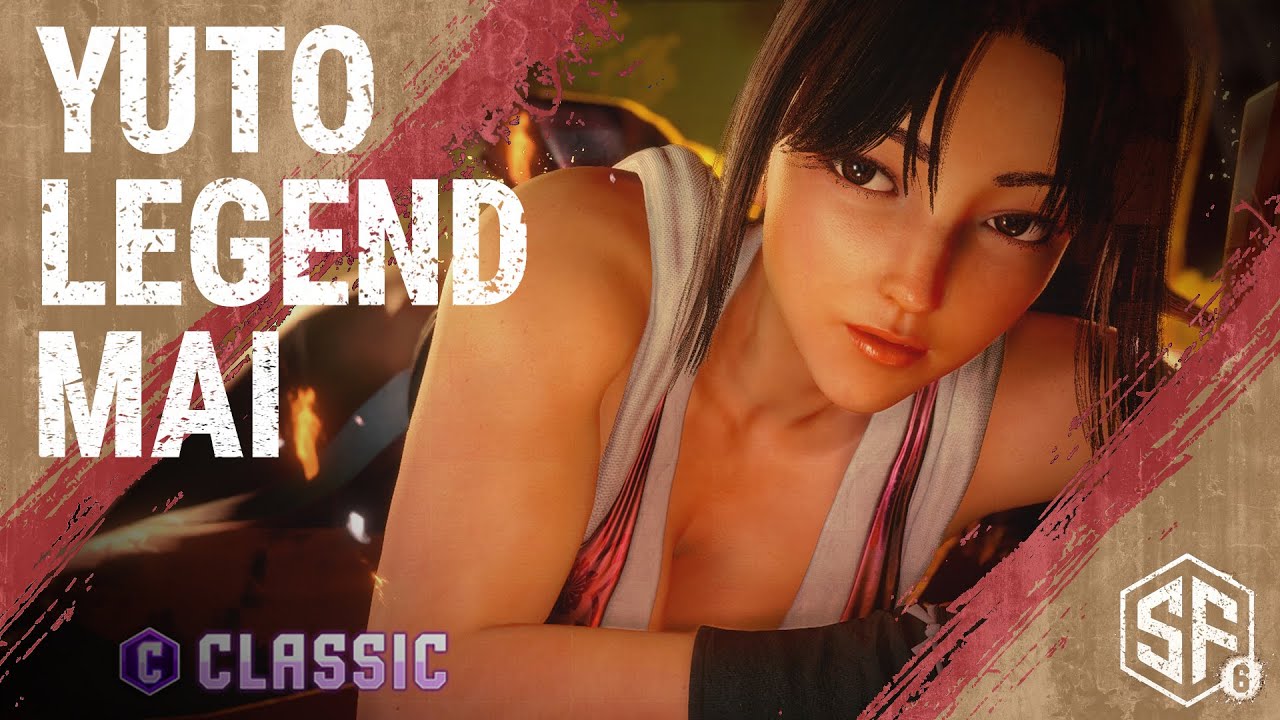 SF6 👊Yuto  -  Mai •Legend Rank•Super Star Gameplay👊👊👊👊👊👊👊👊