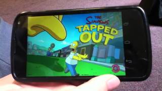 **(UPDATED JUNE 2013) THE SIMPSONS TAPPED OUT UNLIMITED DONUTS *ANDRIOD DEVICES ONLY* screenshot 5