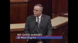 Rep. McKinley honors former WV Congressman Mick Staton on House floor.