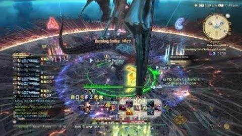 FFXIV; UCoB - Tenstrike Trio, kinda