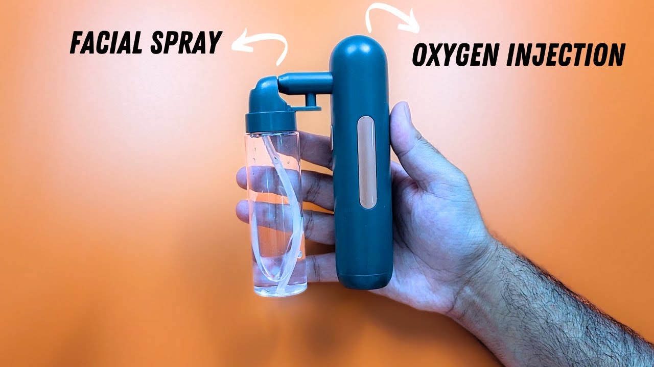Instant Skin Hydration: Oxygen Injection Sprayer