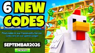 All New Working Codes For Chicken Farm In September 2026 New Update Roblox Chicken Farm Codes