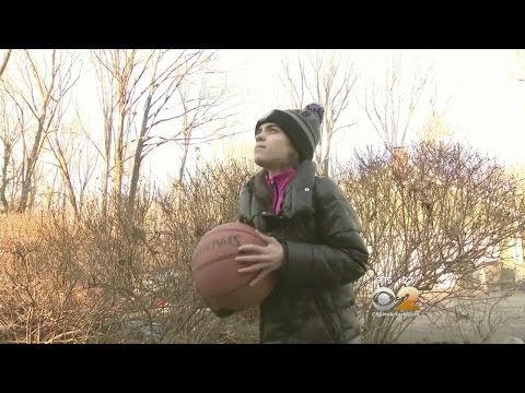 Girl With CP Plays Basketball