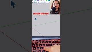 The Only SketchUp Shortcuts You Need ⌨️ #SketchUpTutorial #DesignHacks #shorts #sketchup
