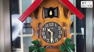 Citizen 4MJ775 Japan Cuckoo wall clock シチズン掛時計 クオーツ