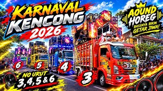 🔥 FULL LENGKAP! Karnaval Kencong Jember 2026 No Urut 3, 4, 5 & 6 | Meriah Banget!