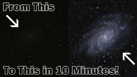 Process Astrophotography Images In 10 Minutes