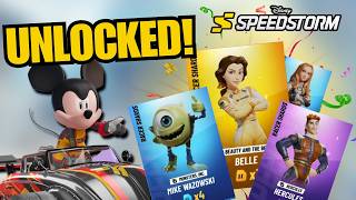 I Wasn't Expecting THIS Many Free Racers in Disney Speedstorm...